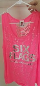 Six flags t shirt